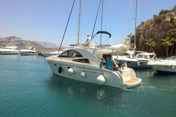 Half-Day Luxury Motor Yacht Cruise in Granada - Cruising across La Herradura Bay