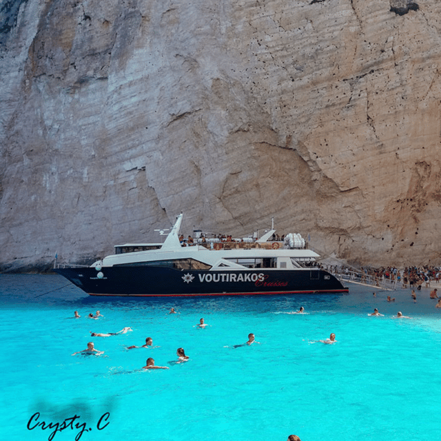 Half-day VIP Cruise: Shipwreck & Blue Caves - Setting out from the port of Zakynthos