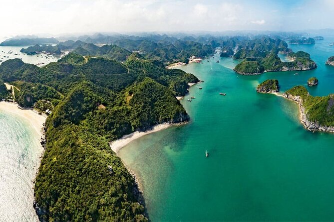 Halong Bay Cruise Luxury Full Day Tours - Boarding the decorated boat