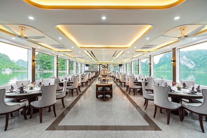 Halong Bay Day Tour Luxury Cruise With Jacuzzi and Buffet Lunch - A full day from Hanoi to Halong Bay