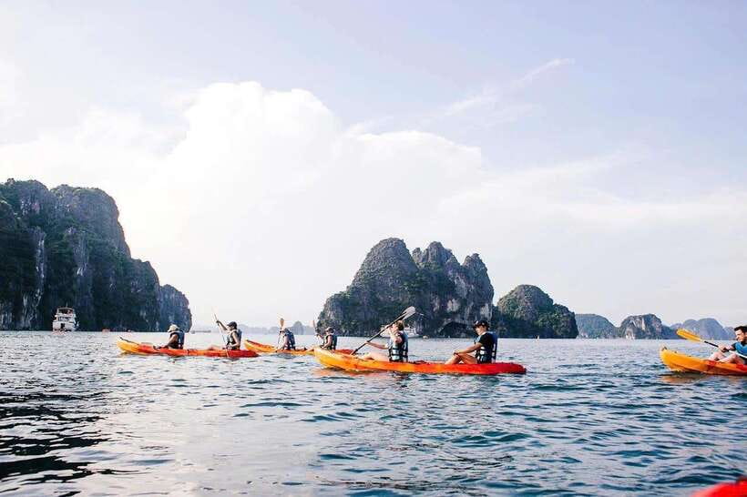 Halong Bay Luxury Cruise: Kayak&Swim,Cave, Party BEST SELLER - How long the day really feels