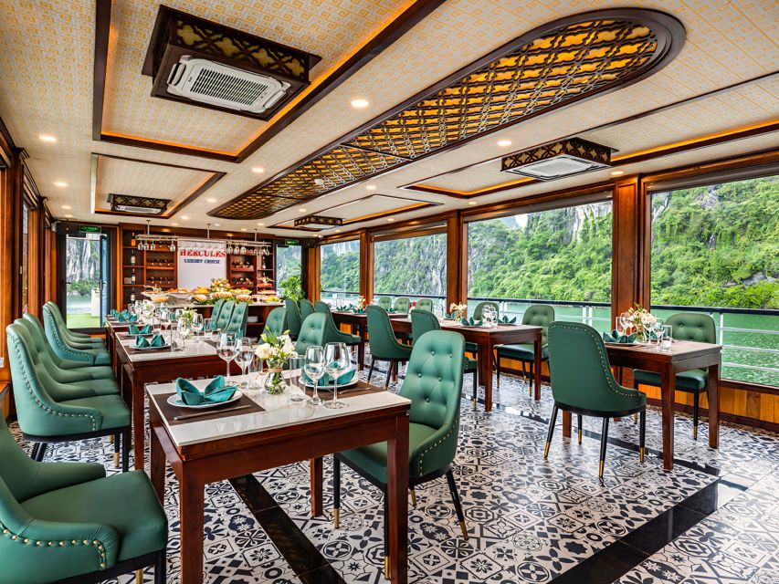 Halong Bay Luxury Cruise with Kayaking & Lunch Buffet - The guide and service can make or break the day