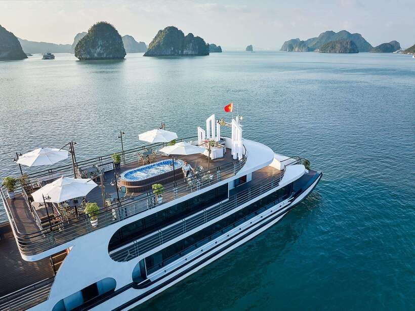 Halong Bay: Luxury Day Cruise with Buffet, Kayak, Swim - Tuan Chau Harbor sets the day in motion