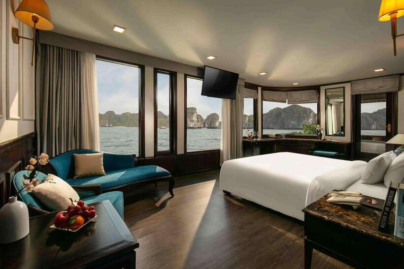 Hanoi: 2D1N Ha Long Bay, Lan Ha Bay by Amanda Luxury Cruise - Why the private balcony matters on a Ha Long Bay cruise