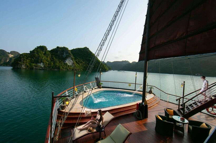 Hanoi: 2D1N Ha Long Bay, Lan Ha Bay by Amanda Luxury Cruise - Lunch beside Finger Islet and Candle Islet
