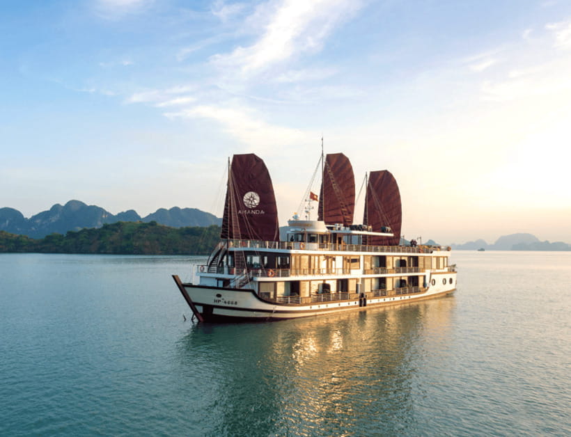 Hanoi: 2D1N Ha Long Bay, Lan Ha Bay by Amanda Luxury Cruise - Tai Chi and Dark and Bright Cave on day two