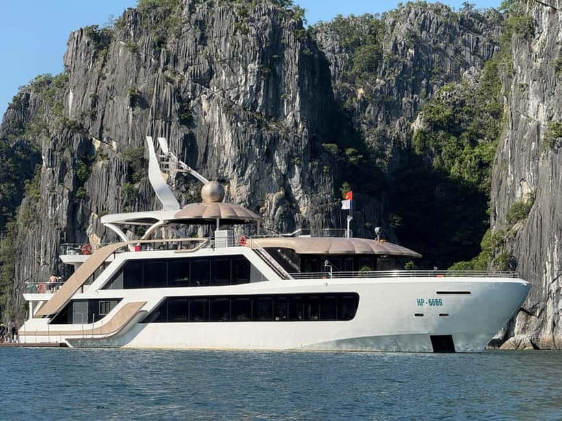 Hanoi: Cat Ba, Lan Ha & Ha Long Bay Luxury Cruise with Lunch - From Hanoi to Cat Ba by road