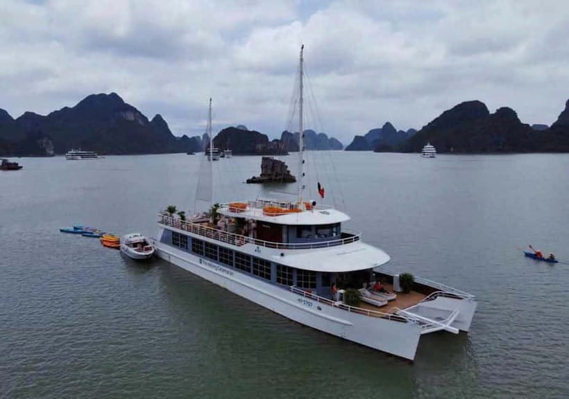 Hanoi/Ha Long: Ha Long Bay Luxury Day Cruise by Catamaran - Key points to know before sailing