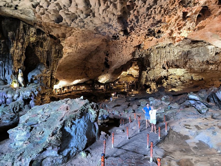Hanoi Halong Luxury Day Tour with Private Cabin - Sung Sot Cave and the bay’s oldest stories