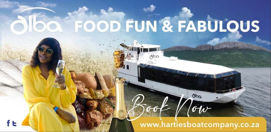 Hartbeespoort Dam: The Luxury Alba Boat Cruise with Food - Inside the Alba’s glass-walled cabin