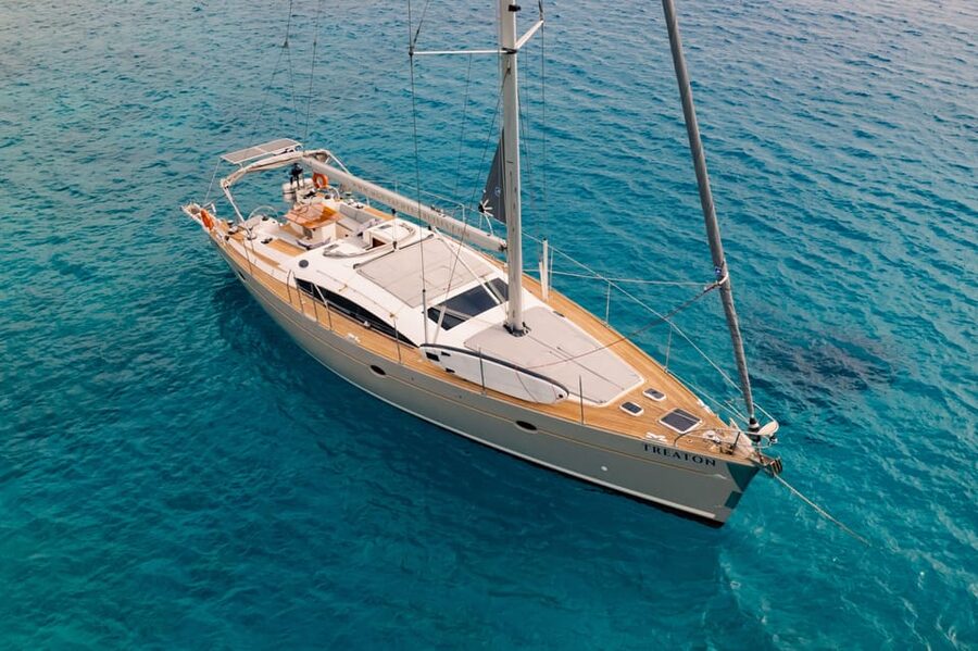 Heraklion: Dia Island Luxury Sailing Trip with Meal & Drinks - Swimming, Snorkeling, and Paddleboarding from the Stern