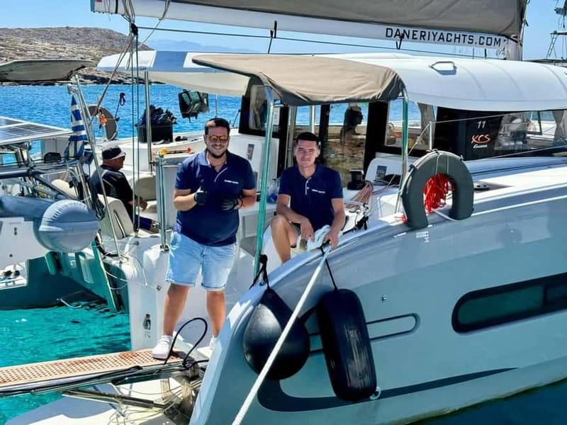 Heraklion: Luxury Catamaran Cruise to Dia Island with Lunch - A polished day at sea from Heraklion