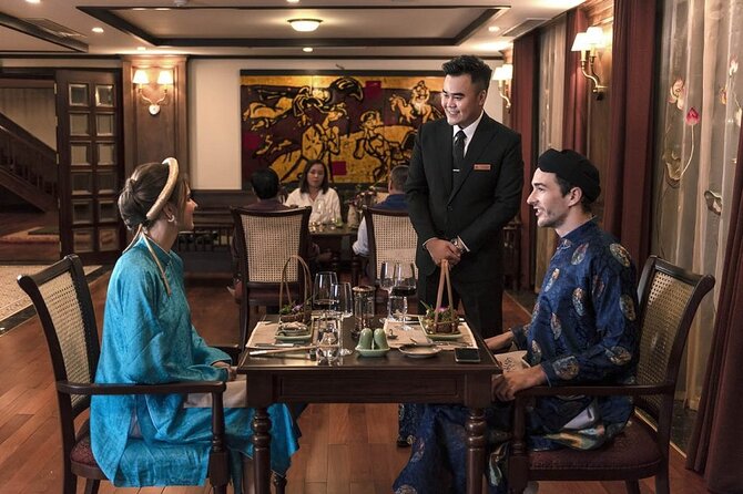 Heritage Cruises Best Luxury Cruise to Halong and Lan Ha Bay 2D1N - An early morning start for Vovinam and cave scenery