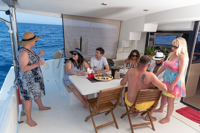 Hersonissos: Luxury Sunset Catamaran Cruise Sushi & Open Bar - What the $96.55 price really covers