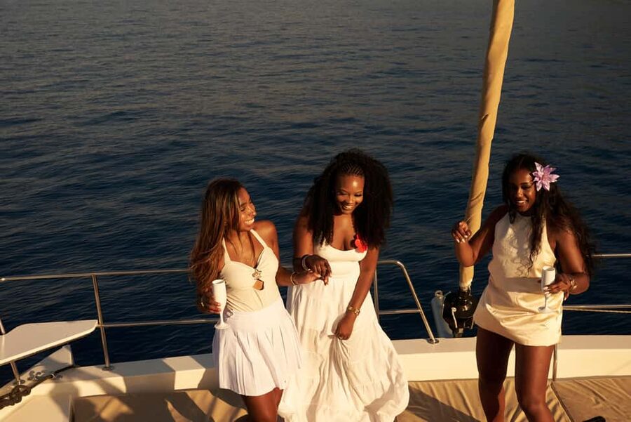 Hersonissos: Luxury Sunset Catamaran Cruise Sushi & Open Bar - Practical Details to Know Before You Go