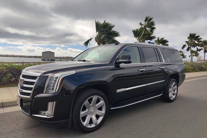 Honolulu Airport & Waikiki Hotels Private Transfer by Luxury SUV(up to 5 people) - The optional orchid lei greeting