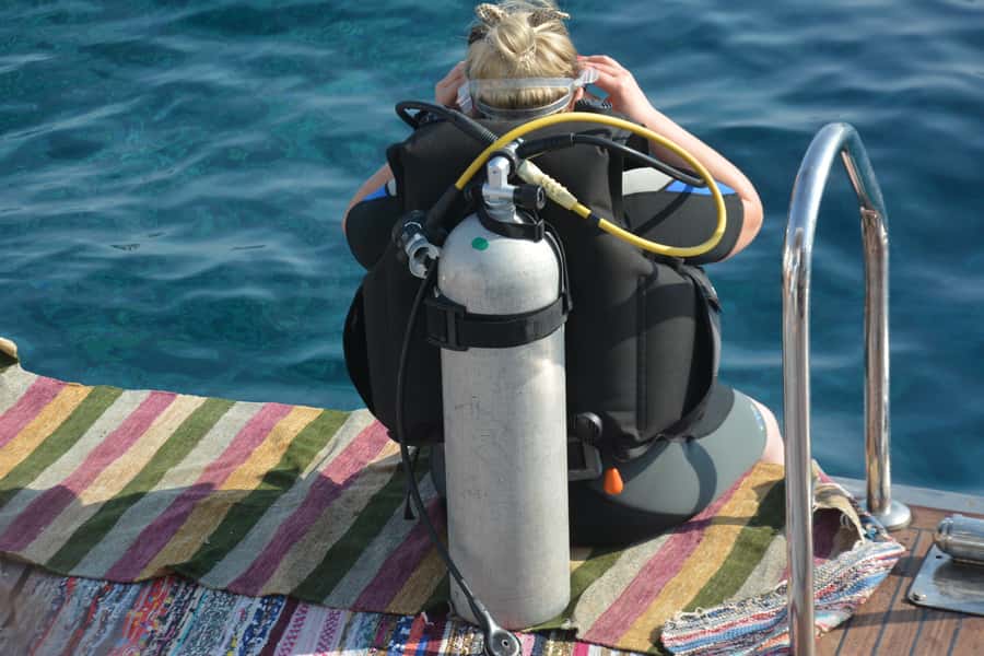 Hurghada:Luxury Diving & Snorkeling inc/Island/Lunch/Massage - Orange Bay, 75 minutes on a popular island