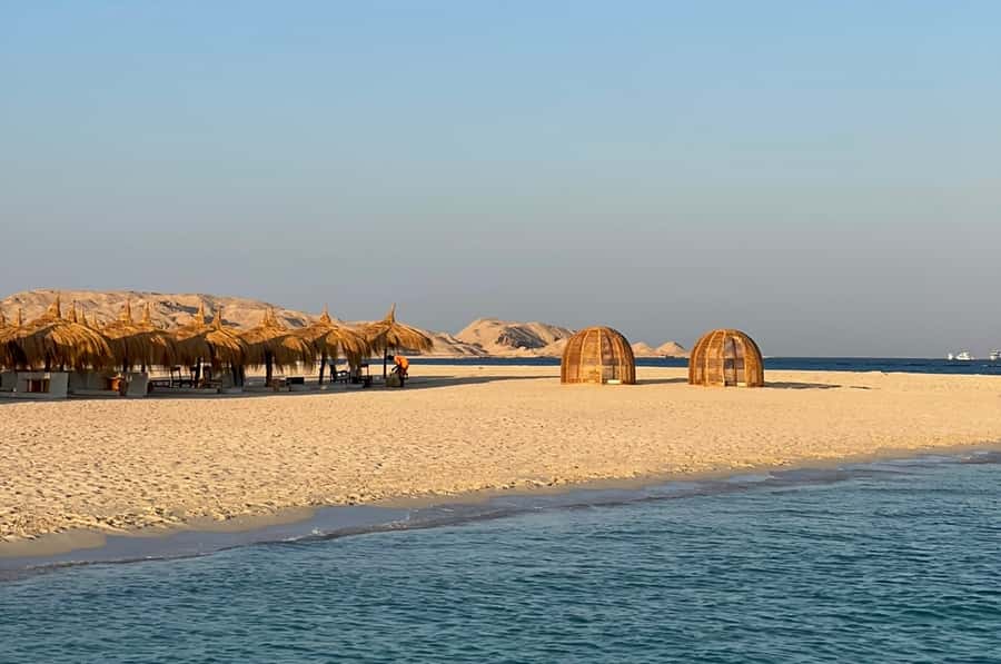Hurghada: Luxury Orange Bay Cruise with Lunch and Pickup - The boat, the decks, and the comfort level