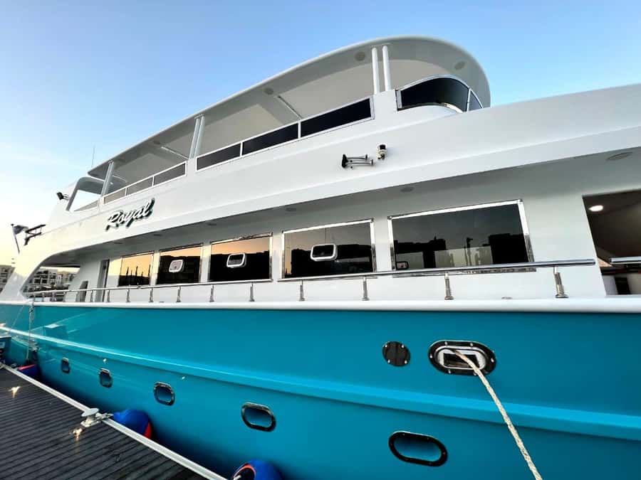 Hurghada: Royal Luxury VIP Cruise to Orange Bay with Lunch - The 45-minute cruise out to Orange Bay