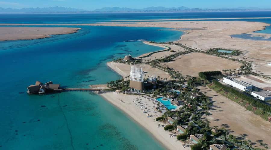 Hurghada: Tawila El Gouna Luxury Island Day Use and Snorkel - The coral reef stop