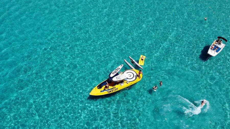 Ibiza: Beach and Cave Boat Tour with Luxury Water Toys - What the crew adds to the experience