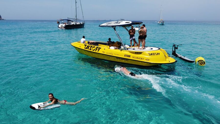 Ibiza: Beach and Cave Boat Tour with Luxury Water Toys - Practical details for a smoother outing