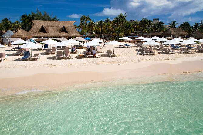 Isla Mujeres luxury catamaran with premium open bar and lunch - One hour to see Isla Mujeres downtown
