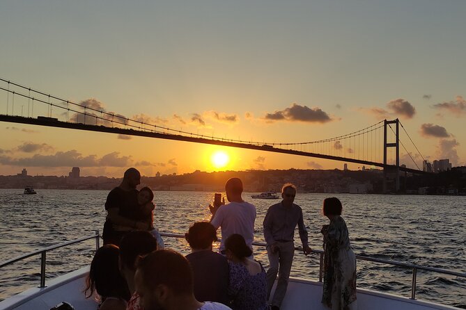 Istanbul Bosphorus Sunset Cruise with Wine on a Luxury Yacht - A small yacht with a more relaxed feel