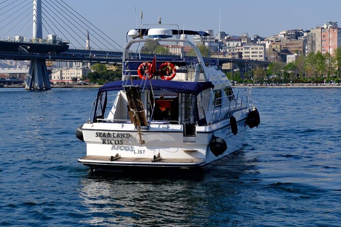 Istanbul Private Luxury Yacht on Bosphorus - The Maiden Tower photo stop