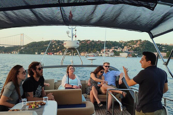Istanbul Sunset Cruise on Luxury Yacht - Guided Group Cruise - Kuruçeşme, Bebek, and Arnavutköy