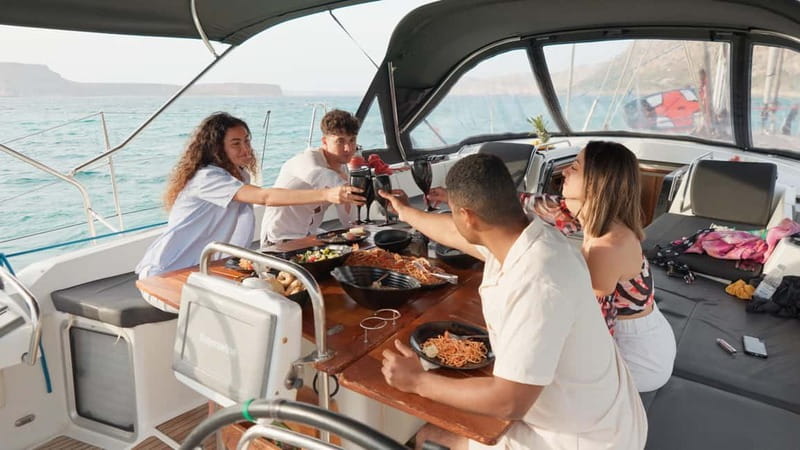 Kissamos: Balos & Gramvousa Luxury Catamaran Cruise - Why this boat is worth considering over the large ferry