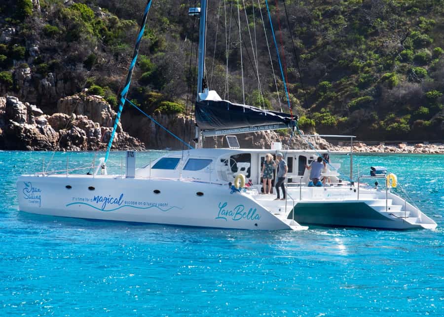 Knysna: Luxury Sunset Cruise with Captain's Barbeque - Setting out from Thesen Island