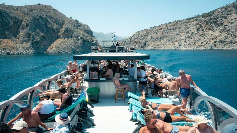 Kos Pearl 3 Island: Lounge in Luxury on the Aegean Waves - Pserimos, the first beach stop