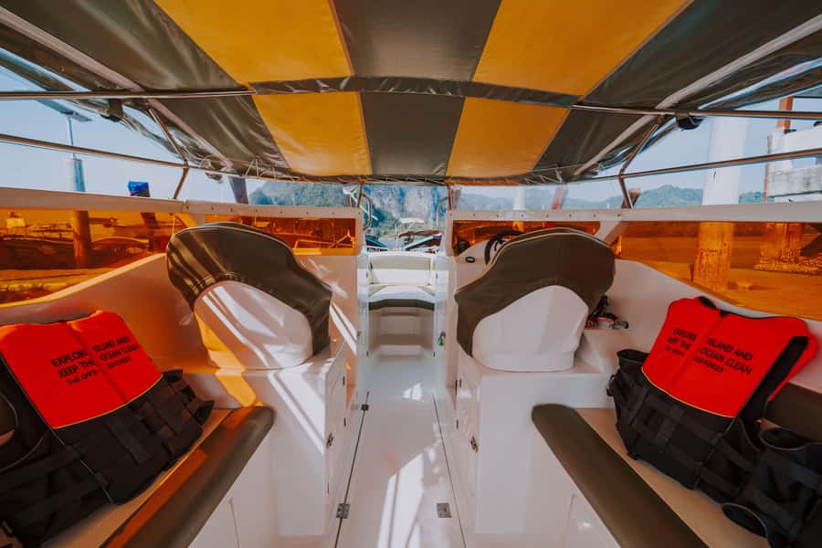Krabi: 4 Islands Private Luxury Speed Boat Tour - What to bring and what to leave behind