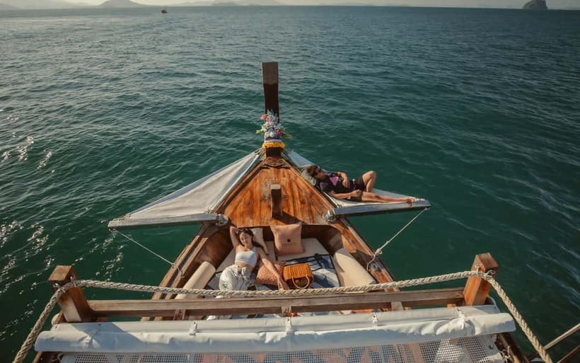 Krabi: 7 Island Tour by Luxury Longtail Boat with Snorkeling - Railay Bay gives you the grand opening