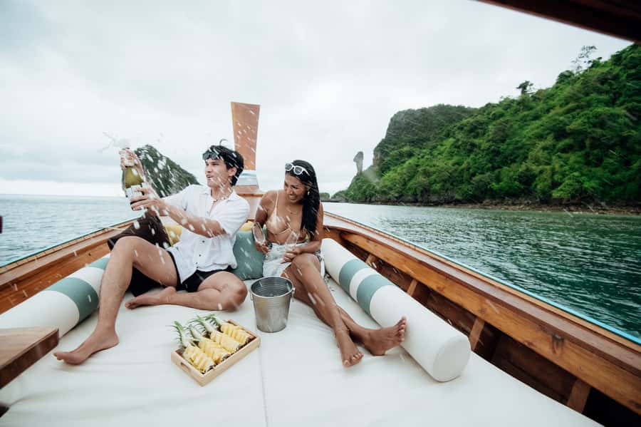 Krabi: Private Luxury Longtail Boat Island Hopping Tour - Half-day or full-day: choosing the right pace