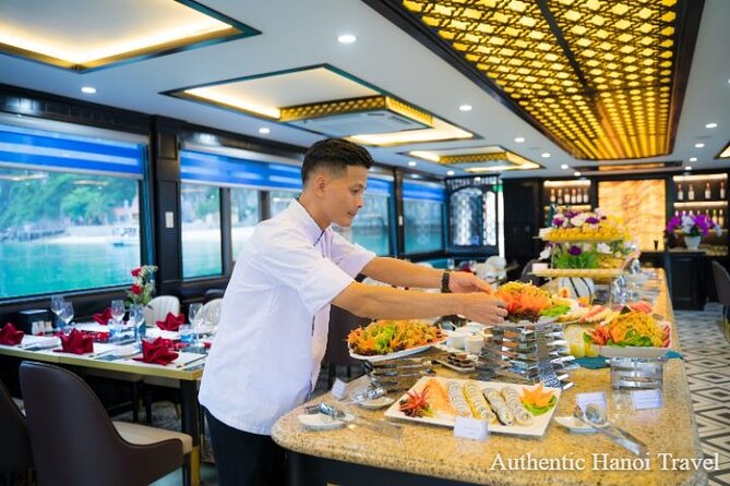 La Casta Daily Cruise - Luxury 5 Star Day Tour in Ha Long Bay - Sung Sot Cave in 30 minutes
