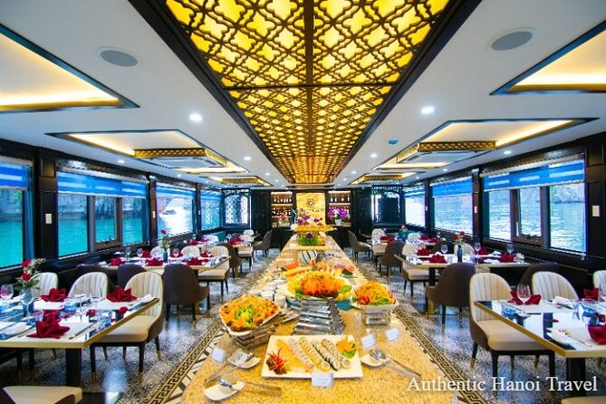 La Casta Daily Cruise - Luxury 5 Star Day Tour in Ha Long Bay - The Hanoi limousine transfer from 07:00