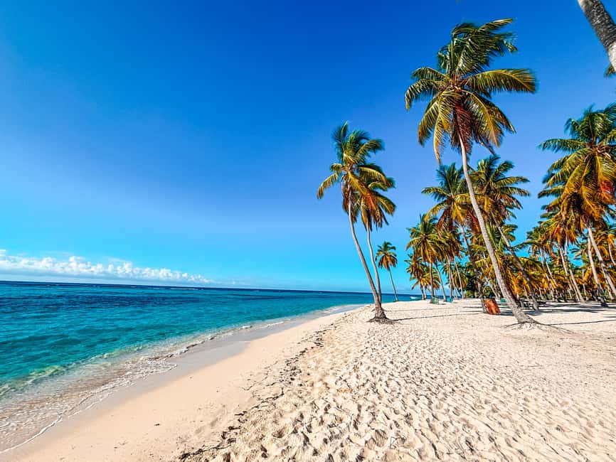 La Romana: Saona Crusoe VIP for cruise guests - Starting at La Romana’s Taxi Casa de Campo