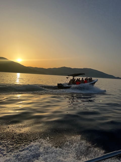 Laganas: Myzithres sunset experience with VIP speedboat - Drinks and music need a little clarification
