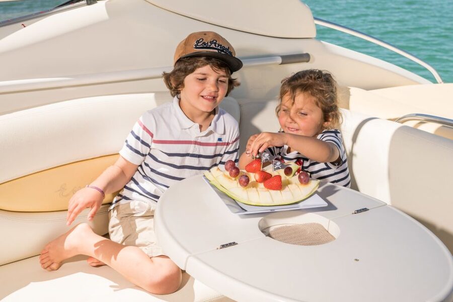 Lagos: Luxury Yacht Charter with Drinks & Tapas - Swimming, snorkeling, and the small tender