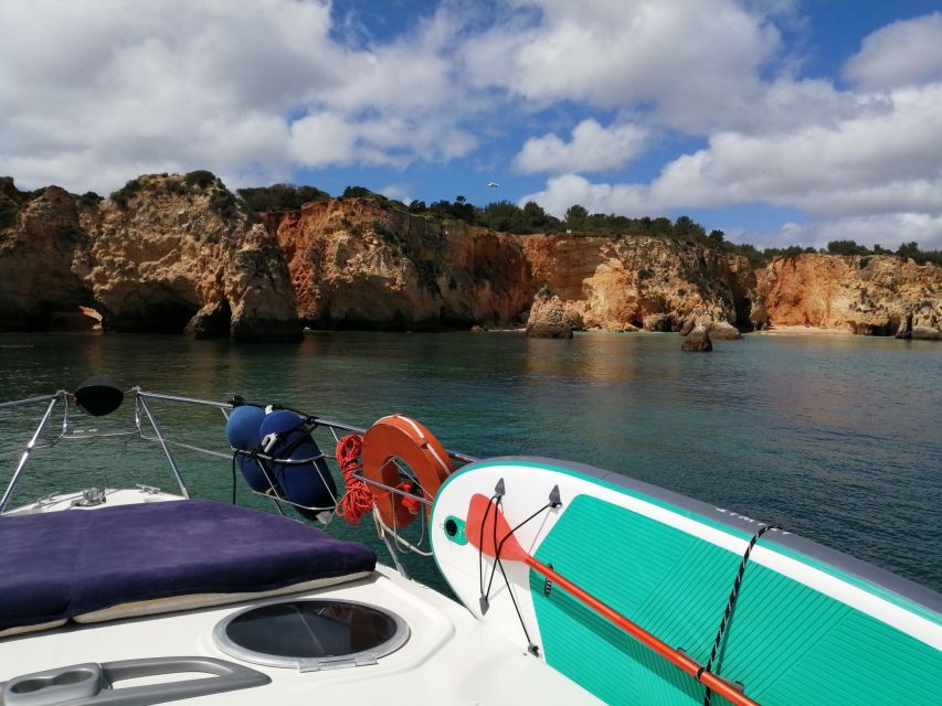 Lagos: Luxury Yacht Charter with Drinks & Tapas - Drinks, tapas, and the practical comforts onboard