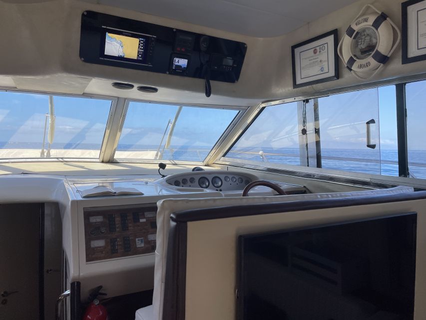 Las Galletas: Private Luxury Yacht Cruise with Lunch - Speed, sea air, and views of Tenerife