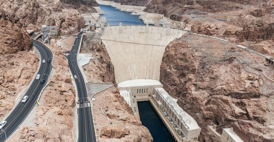 Las Vegas: 3-Hour VIP Hoover Dam Small-Group Mini Tour - Looking down from the Pat Tillman Memorial Bridge