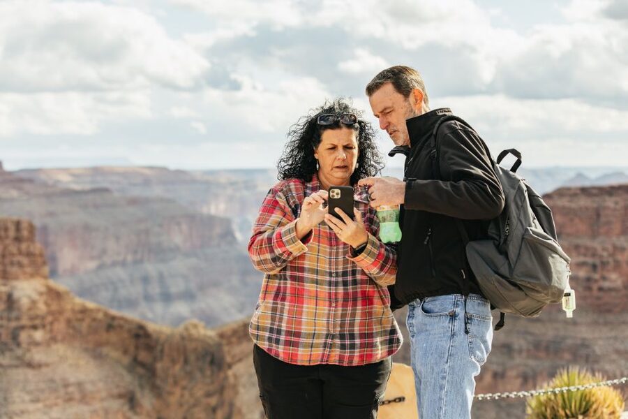 Las Vegas: Grand Canyon West Rim VIP Luxury Small Group Tour - Hoover Dam from the Pat Tillman Bridge