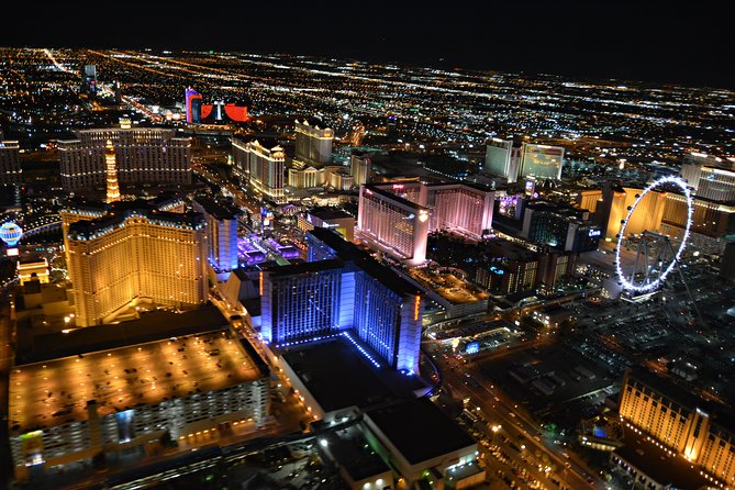 Las Vegas Helicopter Night Strip Flight Tour with Optional Dinner - How to get the best views and photos