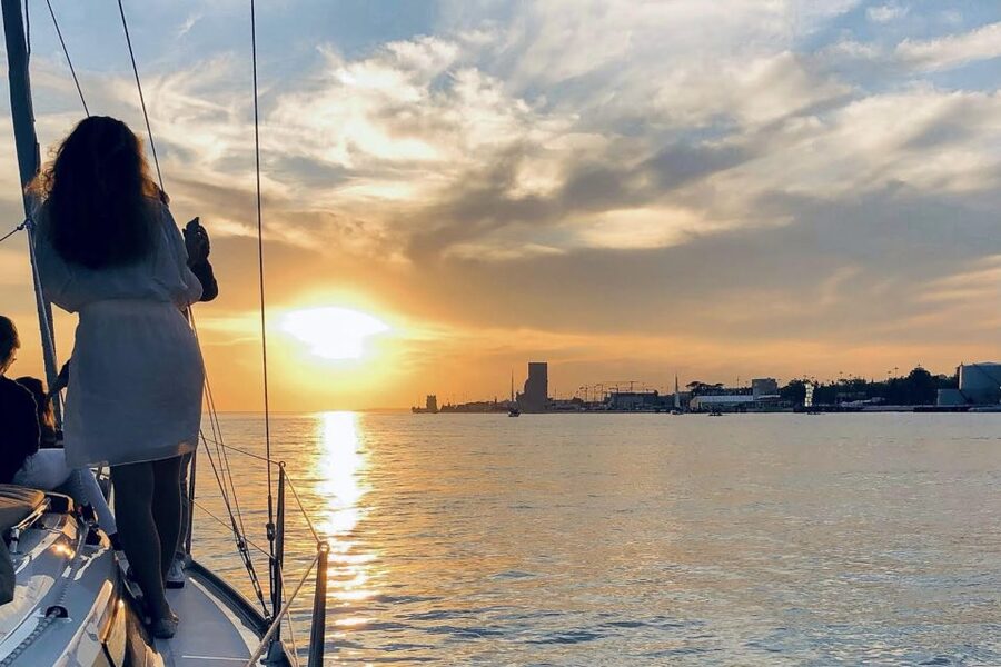 Lisbon: Private Tagus River Sunset Cruise on a Luxury Boat - MAAT and Belém’s modern edge