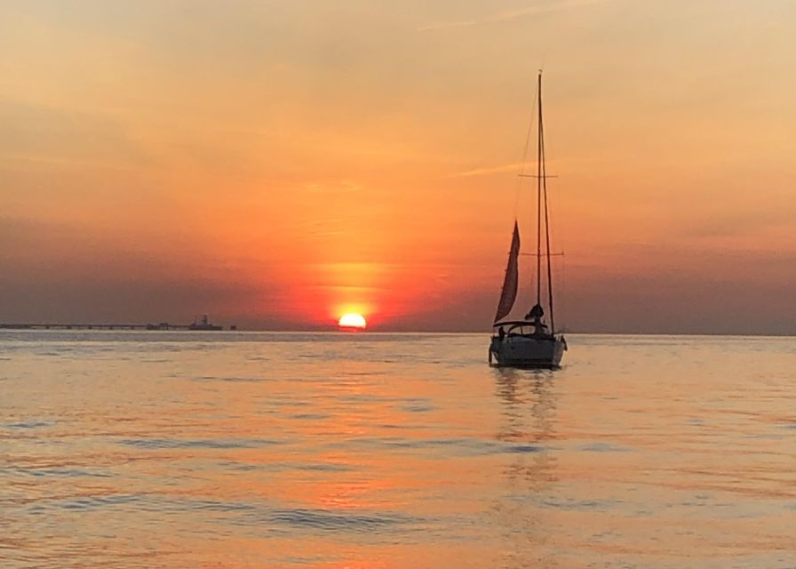 Lisbon: Private Tagus River Sunset Cruise on a Luxury Boat - Belém Tower and the first stretch of river