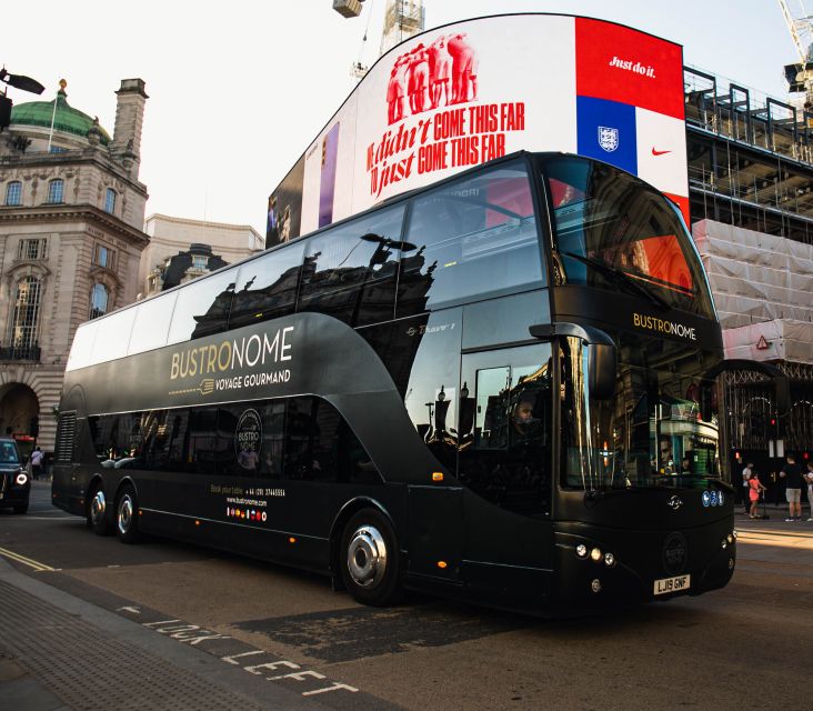 London: 4 Course Lunch Tour by Luxury Coach Bustronome - What the four-course meal is really like