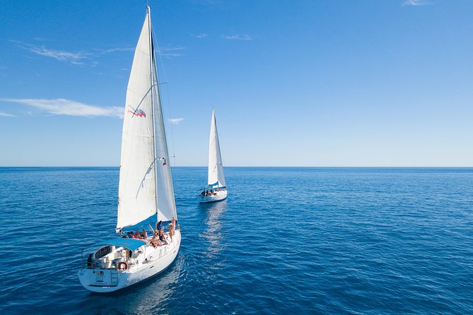 Los Cabos Luxury Sailing, Snorkel and Lunch Cruise - When the sails go up